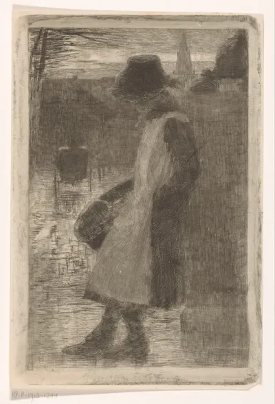 Meisje op straat
