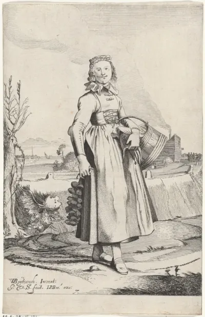 Meisje uit Hoorn, van voren