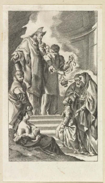 Meisje voor priester geleid