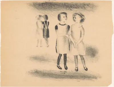 Meisjes op straat
