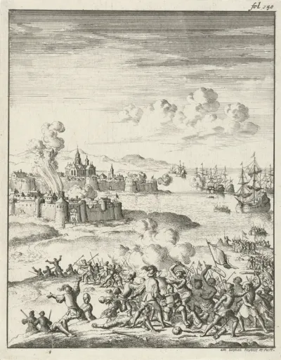 Melaka onder leiding van Cornelis Matelief de Jonge belegerd, 1606