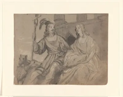 Meleager en Atalanta