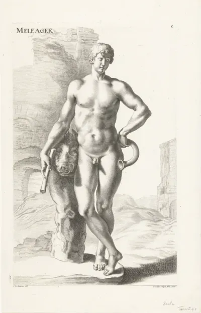 Meleager met het hoofd van het everzwijn