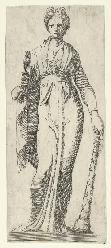 Melpomene, from the Mattei sarcophagus, Rome