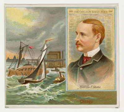 Melville E. Stone, The Chicago Daily News, from the American Editors series (N35) for Allen & Ginter Cigarettes