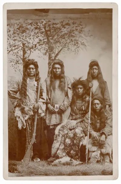 Members of Chief Pocatello’s Band, Northwestern Shoshone