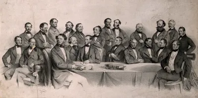 Members of the Association of Homeopathic Doctors, meeting in Vienna