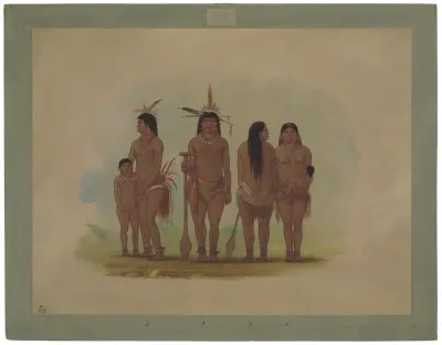 Members of the Payaguas Tribe
