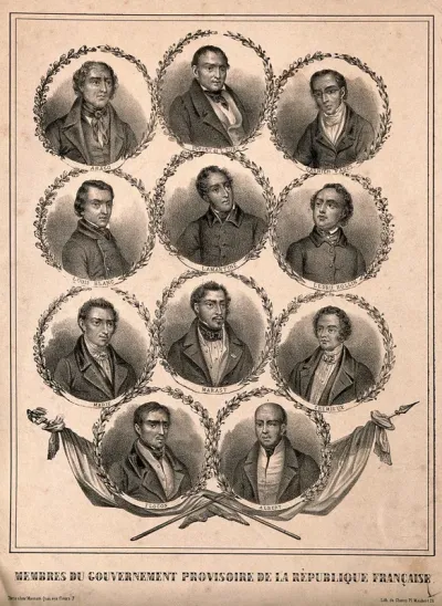 Members of the provisional government of the Second Republic of France, 1848