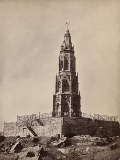 Memorial Monument of the British Soldiers in 1859