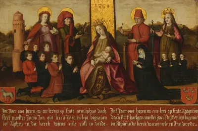 Memorial Panel for Jacob Jan van Assendelft and his Wife Haesgen van Outshoorn