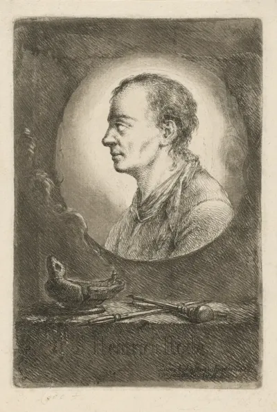 Memorial Sheet for the Artist's Brother, Johann Heinrich Rode