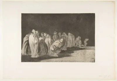 Men in Sacks, from "The Disparates" (Follies / Irrationalities)