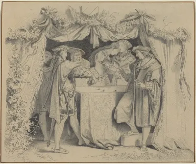 Men Throwing Dice