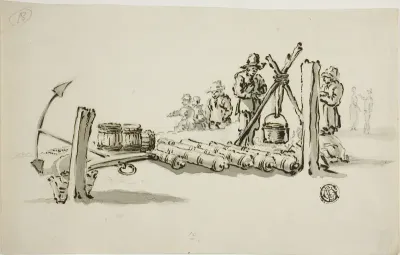 Men with Cannons, Kegs of Powder and an Anchor
