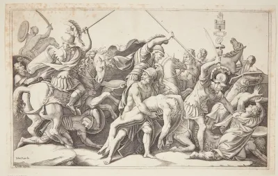 Menelaos med Patroklos' lig