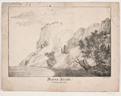 Møens Klint. Sækkepibefaldet