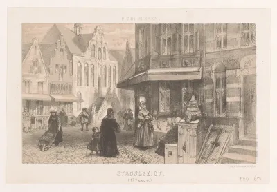 Mensen op straat