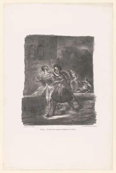 Mephisto en Faust vluchten na het duel