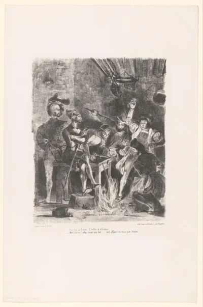 Mephisto in de herberg van de studenten
