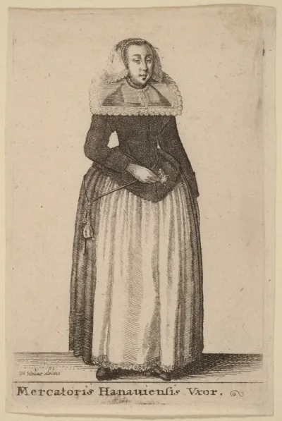 Mercantoris Hanauiensis Vxor
