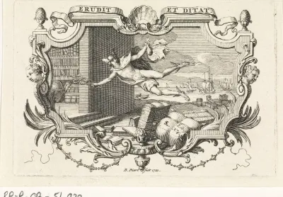 Mercurius als god van de geleerdheid en handel