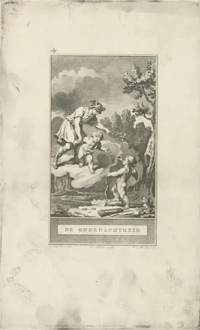 Mercurius, Amor en de Onbedachtzaamheid