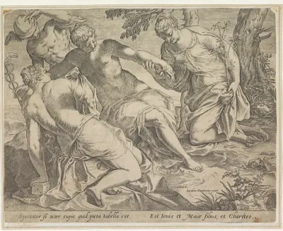 Mercurius en de Gratiën