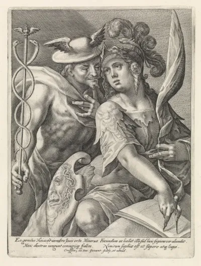 Mercurius en Minerva