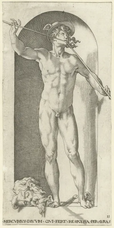 Mercurius met het hoofd van Argus
