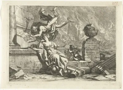 Mercurius troost de Brusselse stedenmaagd