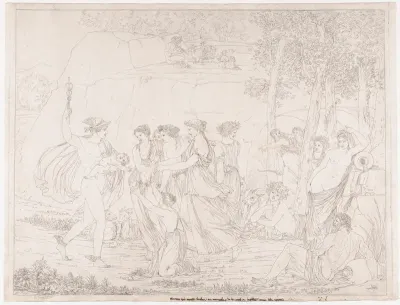 Mercury Delivers the Infant Bacchus to the Nymphs