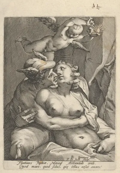 Mercury Embracing Venus