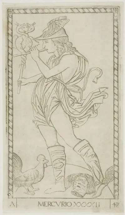 Mercury, plate 42 from Planets and Spheres