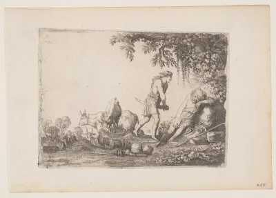 Mercury Slays Argus, from The Story of Mercury and Argus