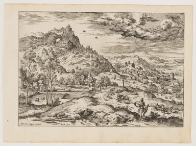 Mercury with Head of Argus in His Hand, from Landscapes with Biblical and Mythological Scenes