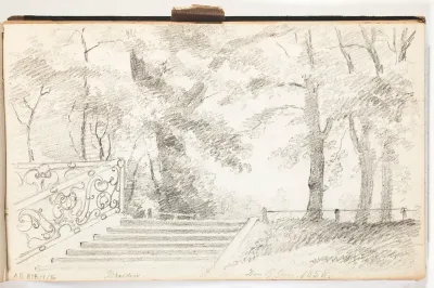 Merk. Dresden Den 17 Juli 1858