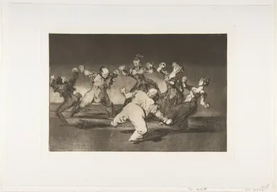 'Merry Folly' from the 'Disparates' (Follies / Irrationalities)