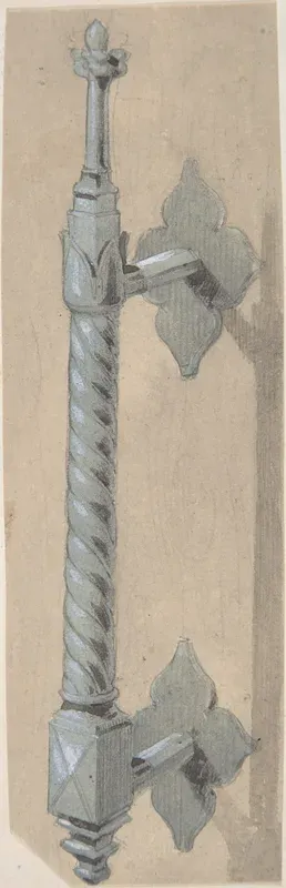 Metal Doorpull for Church