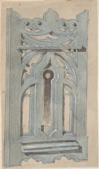 Metal Keyplate for Church