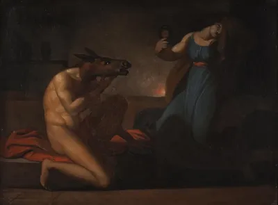 Metamorphosis of Lucius (The Golden Ass).