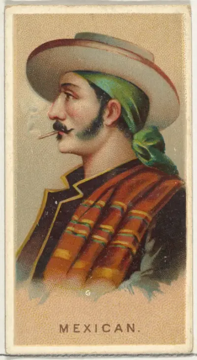 Mexican, from World's Smokers series (N33) for Allen & Ginter Cigarettes