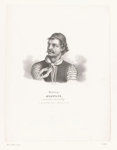 Miaulis. Dessiné d'après nature par Boggi