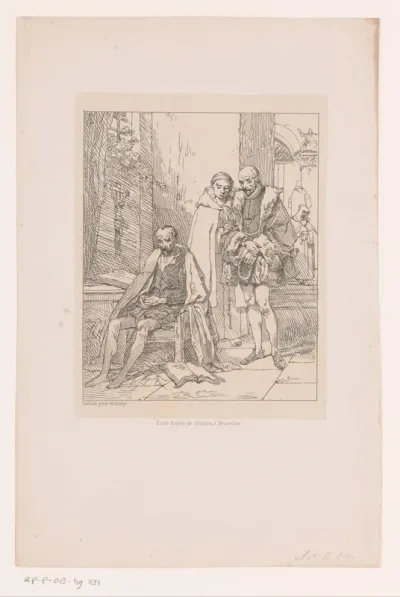 Michel Eyquem de Montaigne bezoekt Torquato Tasso