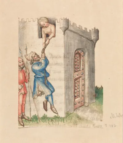Michol Helping David Escape