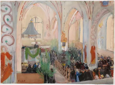 Midsummer Day Service in Lohja Church