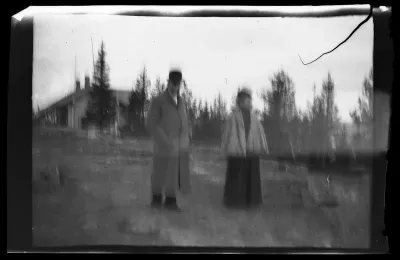 Mies ja nainen, Hugo Simbergin ja hänen sisartensa Blendan ja Elsan Savonlinna-Kuopio -matkalta
