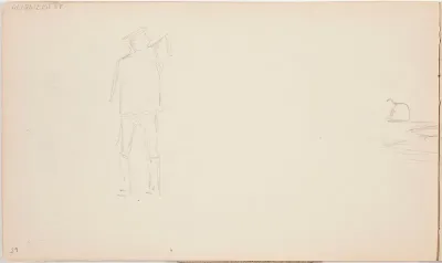 Mies takaapäin