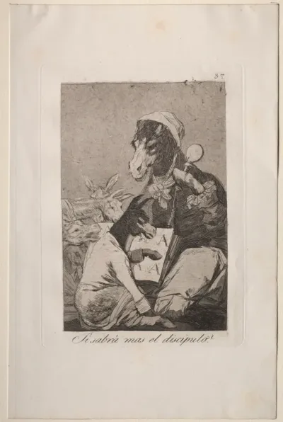 Might Not the Pupil Know More?, Plate 37