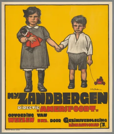 Mij. Zandbergen directie Amersfoort. Opvoeding van weezen enz. door gezinsverpleging